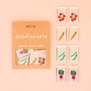 Vegetable Multipack Woven Labels, 8pk