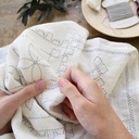 Linen Cloth Sashiko Kit