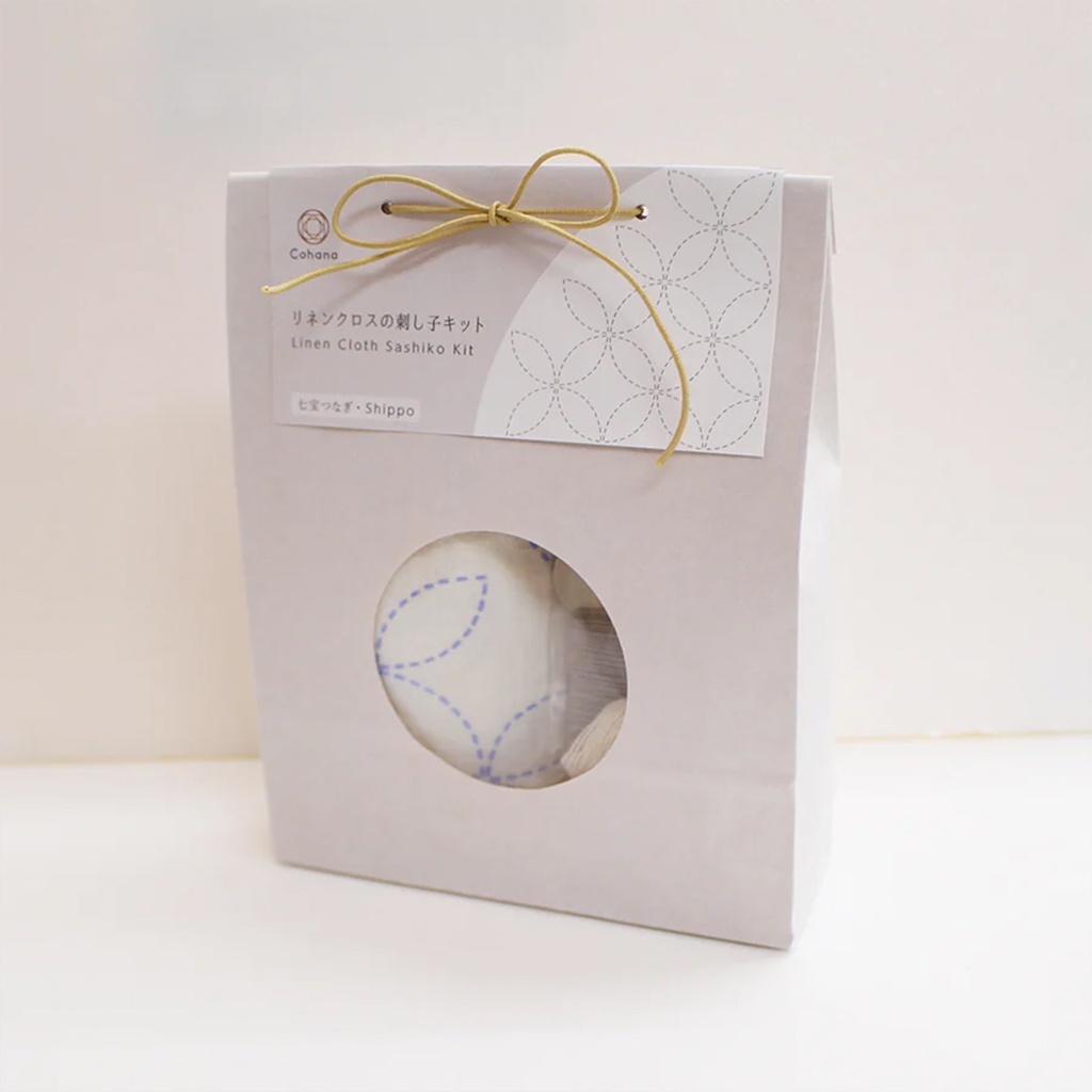 Linen Cloth Sashiko Kit