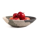 12" Stone Woven Bowl - Gradient