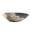 12" Stone Woven Bowl - Gradient