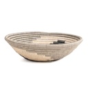 12" Stone Woven Bowl - Mineral