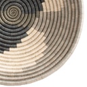 12" Stone Woven Bowl - Mineral