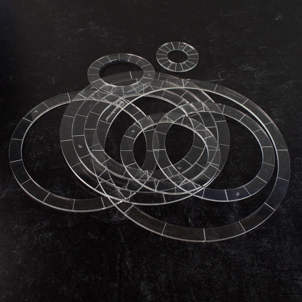 12" Concentric Circles: Creative Stitching Tools