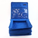 Deluxe Sewing Box, Vibrant Blue Sea