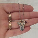 Fern Oval Charm