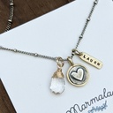 Heart Sculpted Charm