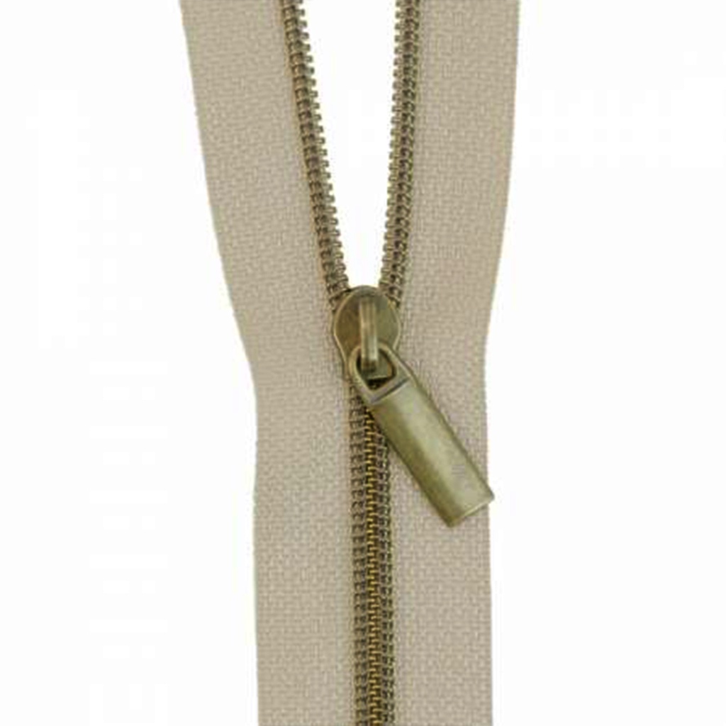 #3 Nylon Coil Zippers: 3 Yards with 9 Pulls