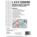 LOVE Cushion by Jen Kingwell