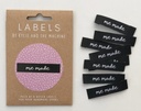 "ME MADE" WOVEN LABELS, 8PK