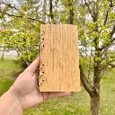 Bamboo Ringed Notebook