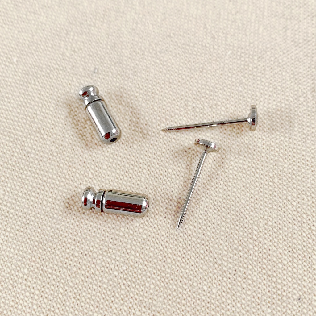 Little House Shituke Golden Heart Safety Pins
