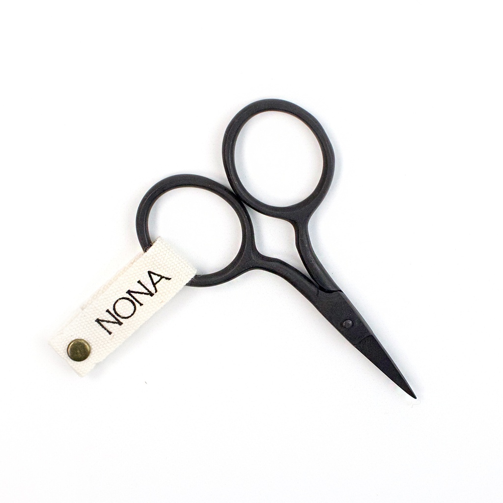 Black Embroidery Mini Scissors