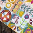 Caution! Curves Ahead Quilt Kit - Coastal
