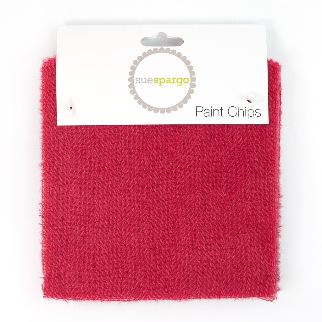 5" x 5" Textural Paint Chips - Red