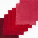 5" x 5" Textural Paint Chips - Red
