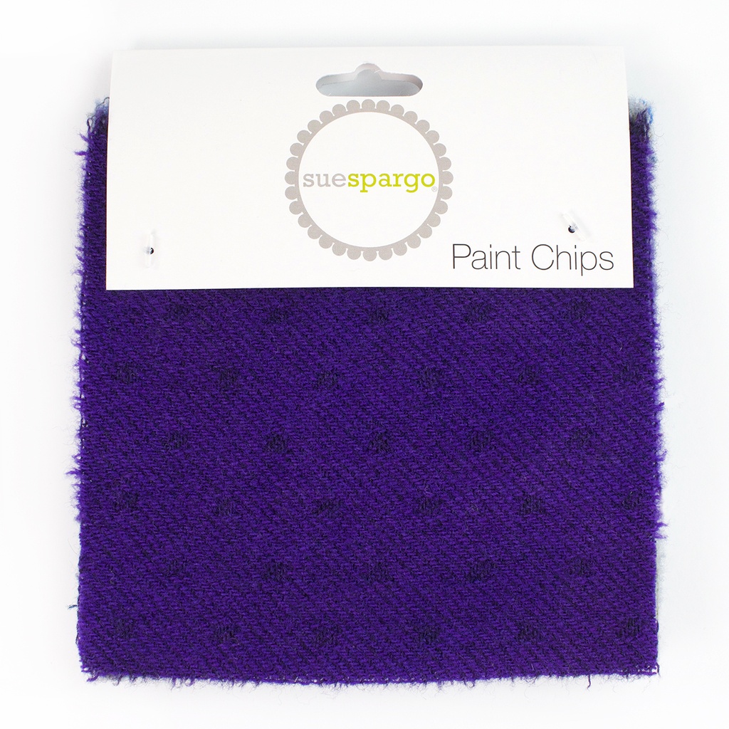 5" x 5" Textural Paint Chips - Blue