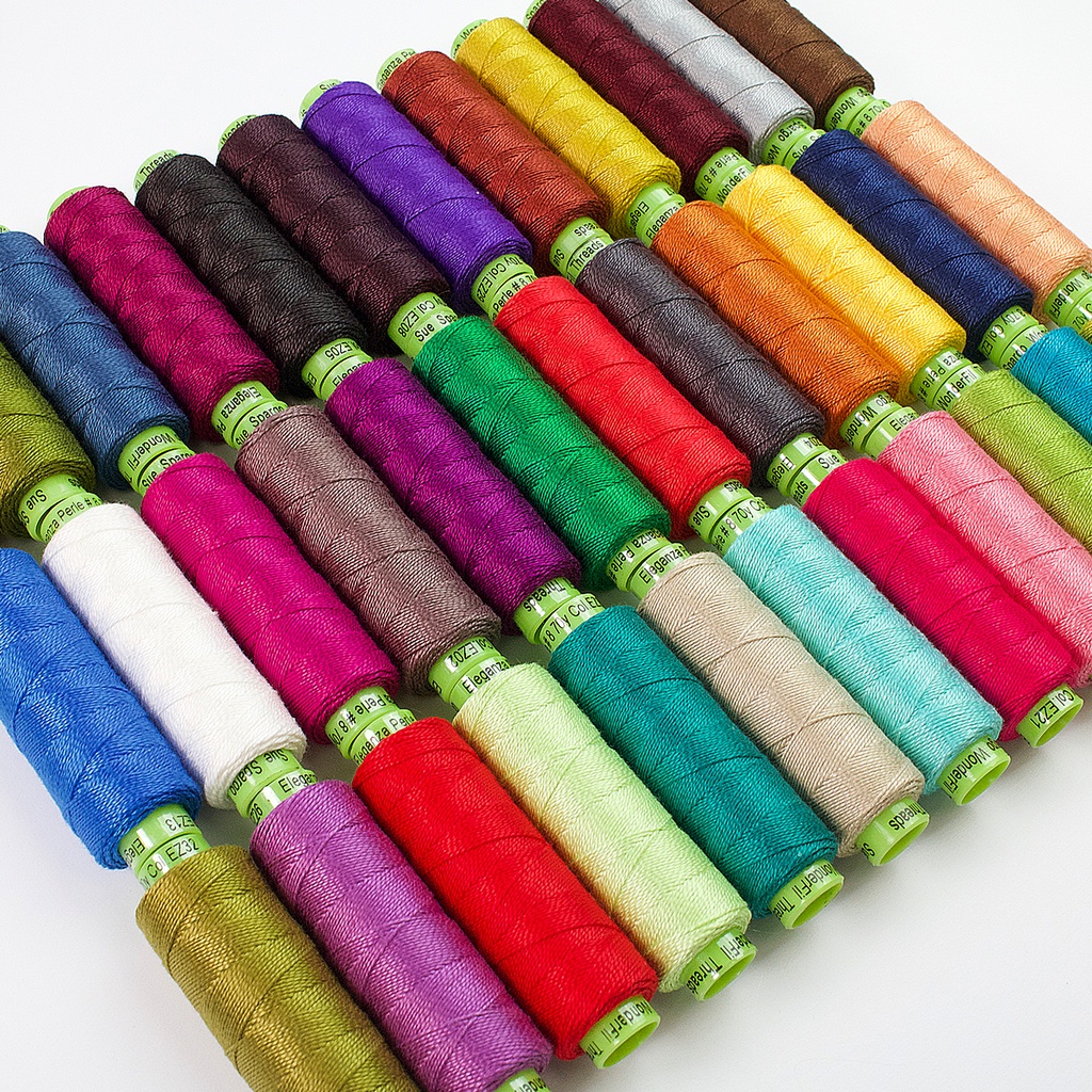 Eleganza Perle Cotton- 36 Solid Spool Collection