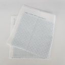 Single Lattice, Sashiko Cloth, White