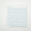 Rainy Day, Sashiko Cloth, White