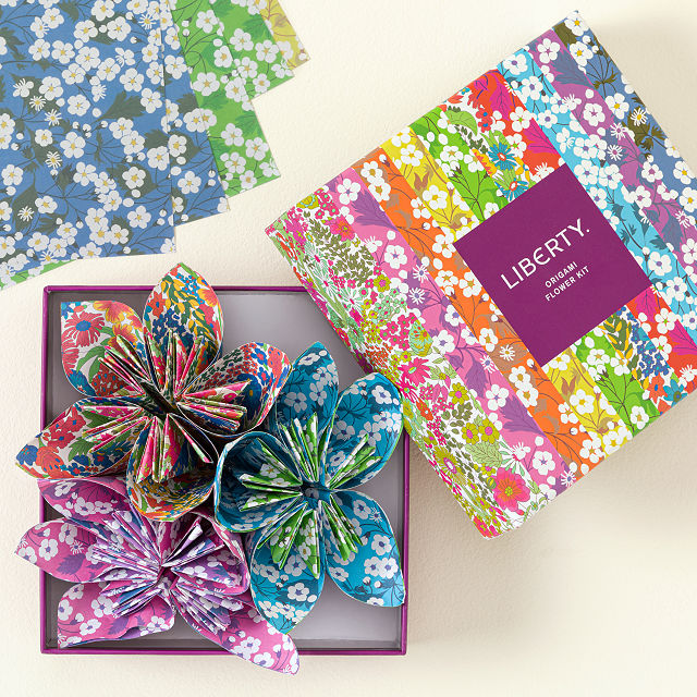 Day 8 - Liberty Classic Floral Origami Flower Kit