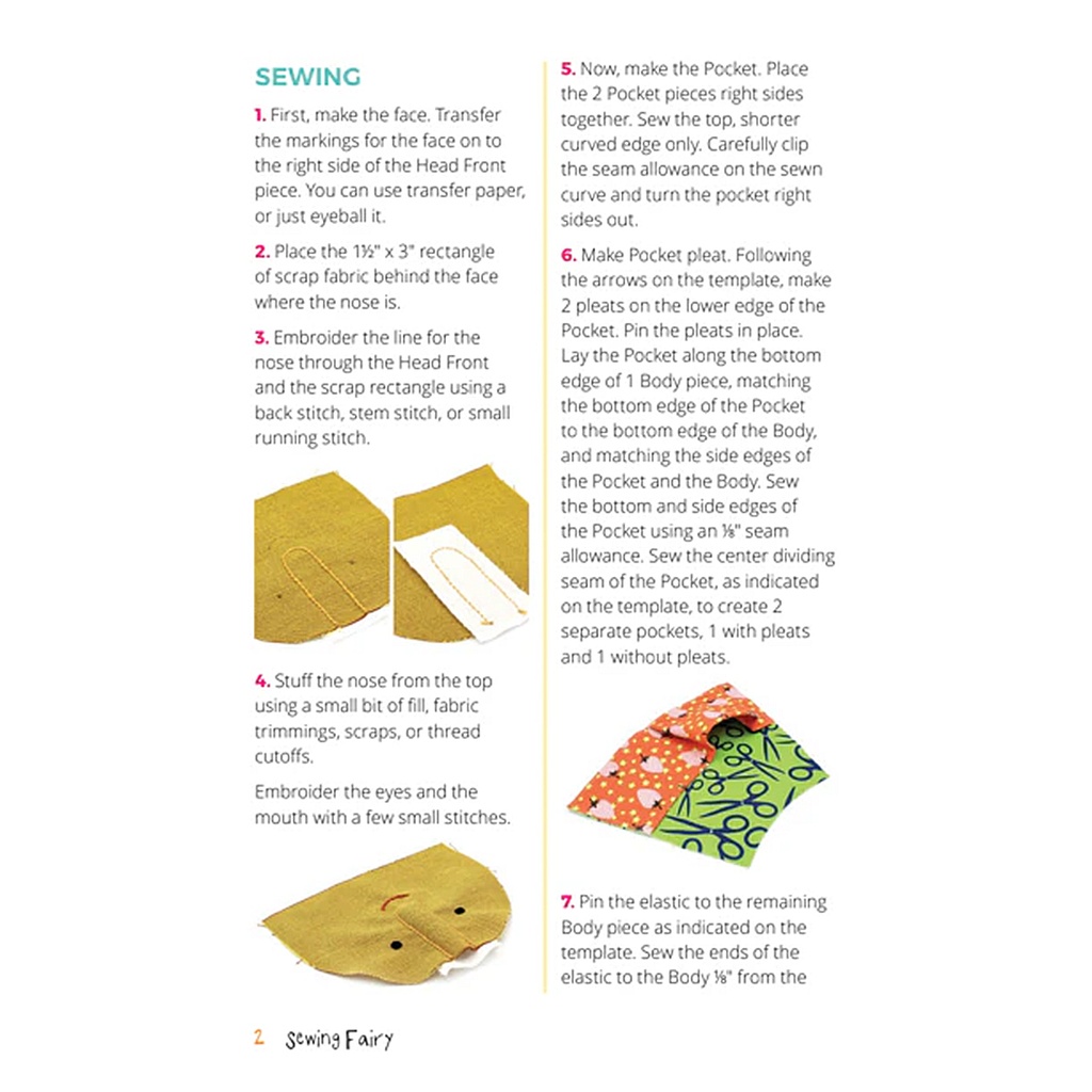 Sewing Fairy Pattern