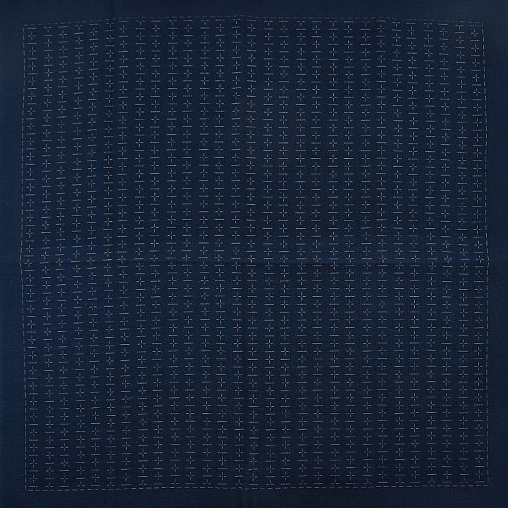 Olympus Sashiko Sampler, Kikki-Hana-Zashi, Navy