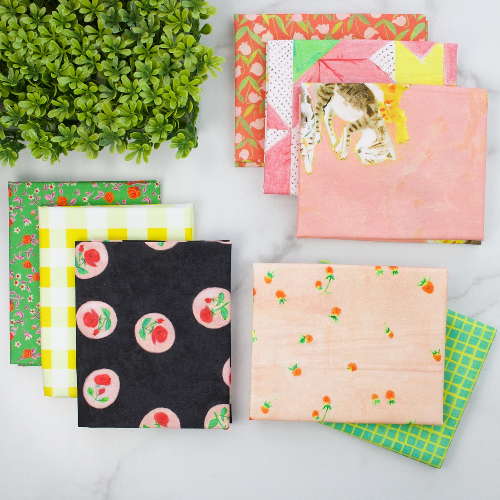 By Hand by Heather Ross, FQ Bundle 