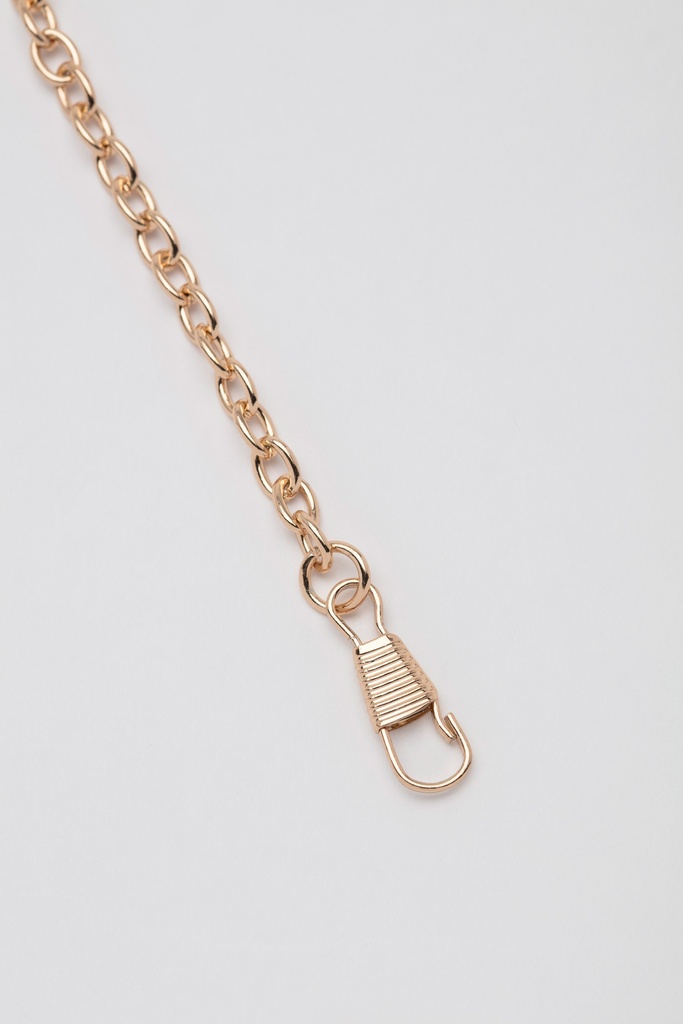 ROSE GOLD 15IN PURSE CHAIN