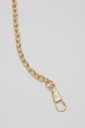 YELLOW GOLD 47IN PURSE CHAIN