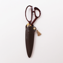 Cohana, Sewing Shears with Lacquered Handles, Burnt Sienna