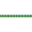 Ribbon Yardage - Dinosaur Eggs in Mist