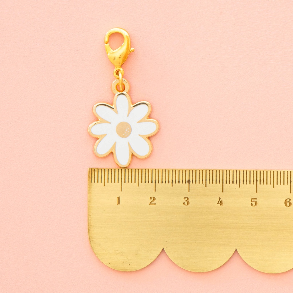 Color Wheel Zipper Charm