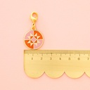 Color Wheel Zipper Charm