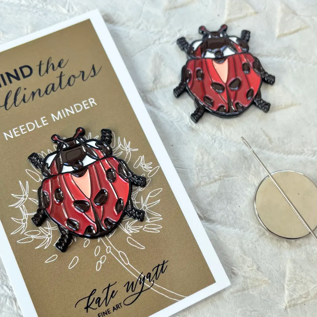 Ladybug Needle Minder