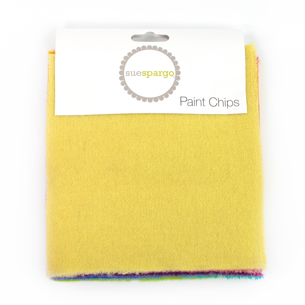 5" x 5" Solid Paint Chips - 12 Best