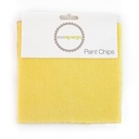5" x 5" Solid Paint Chips - Yellow
