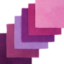 5" x 5" Solid Paint Chips - Violet