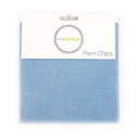 5" x 5" Solid Paint Chips - Blue