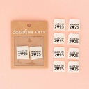 "Made in 2025" Organic Cotton Labels, 8pk