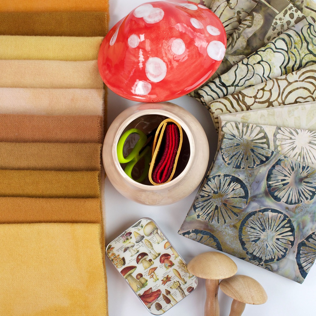Mushroom Medley, FQ Bundle  
