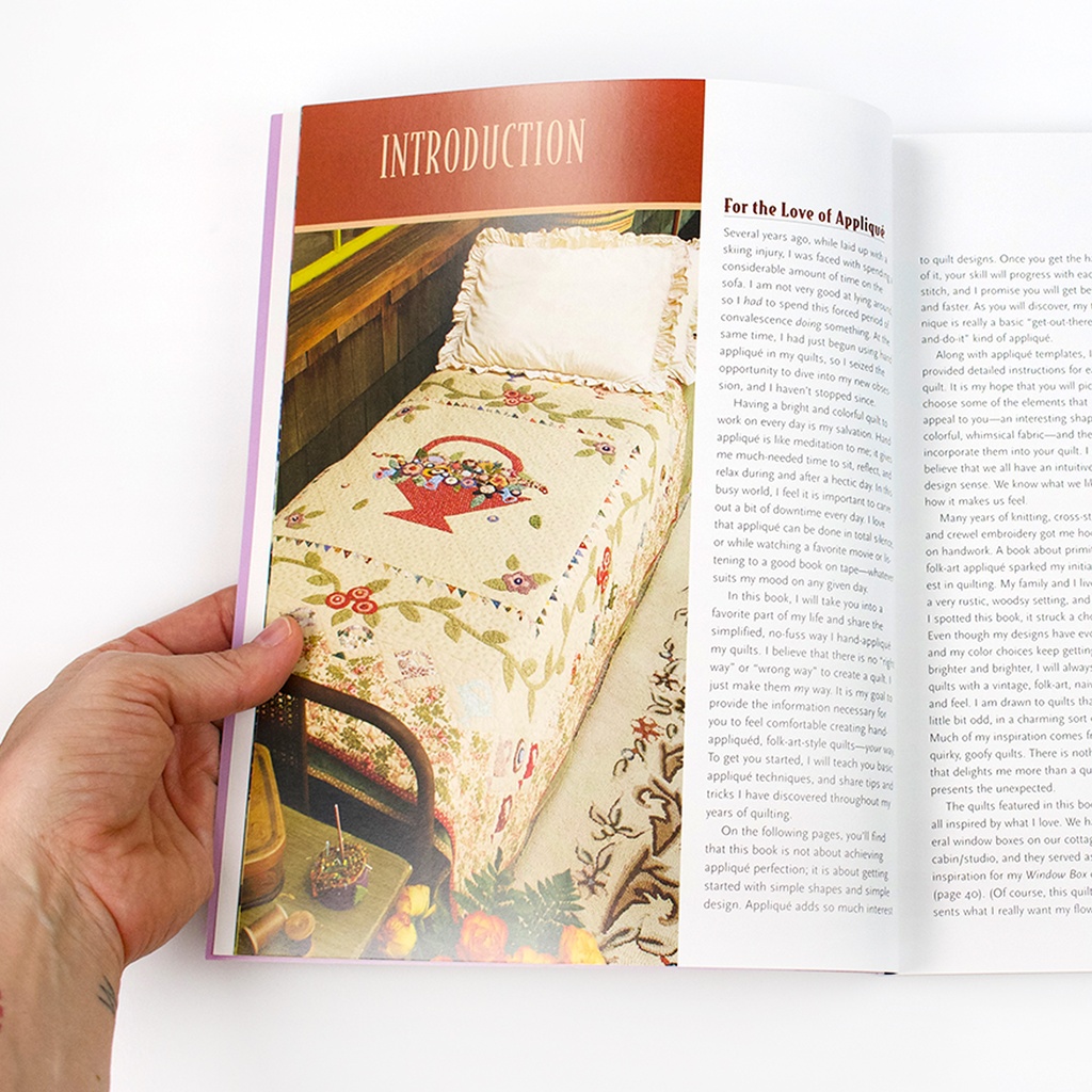 Hand-Appliqued Quilts Book
