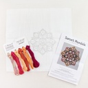 Sunset Mandala Embroidery Kit
