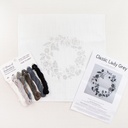 Classic Lady, Grey, Embroidery Kit