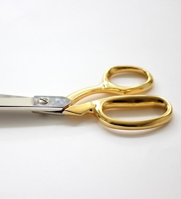 8" Dressmaker Shears, Gold Handle