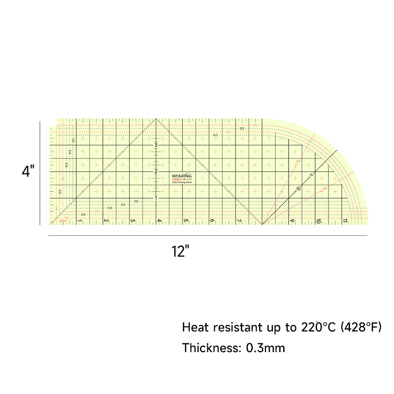 Hot Ironing Ruler