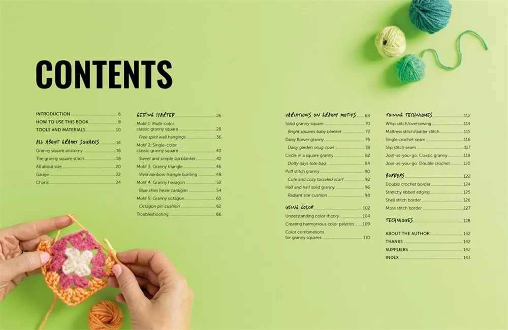 The Granny Square Crochet Bible 