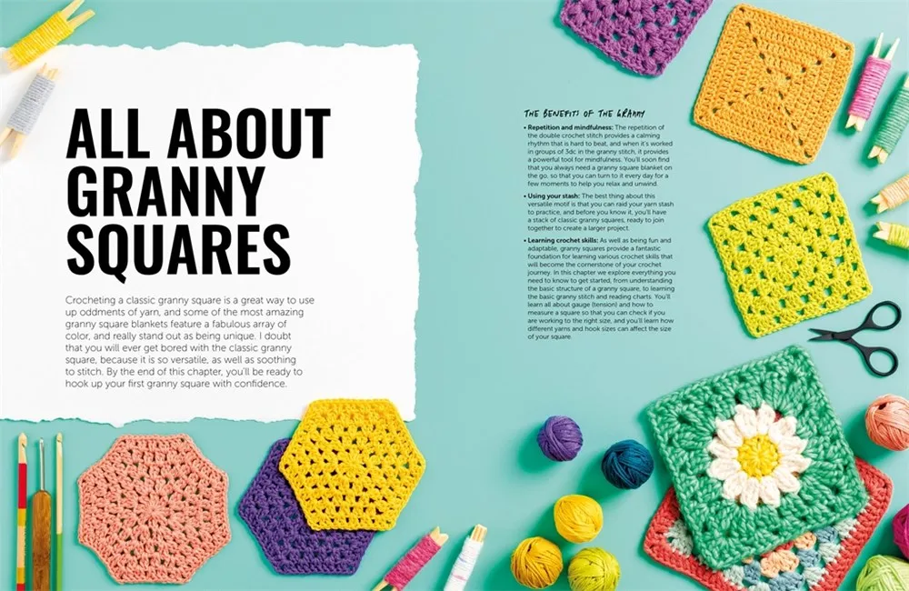 The Granny Square Crochet Bible 