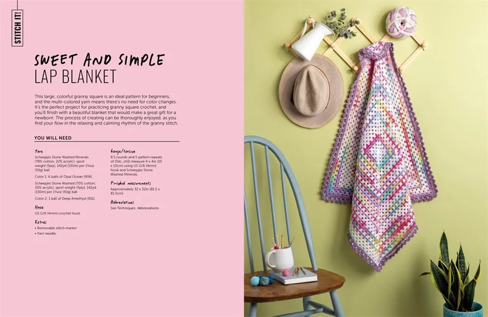 The Granny Square Crochet Bible 