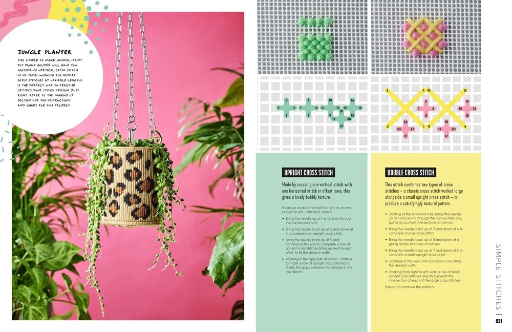 Needlepoint: A Modern Stitch Directory Book